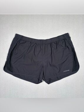 Patagonia Strider Pro 3.5” Running Shorts Women's XL  Black Pull On Lined